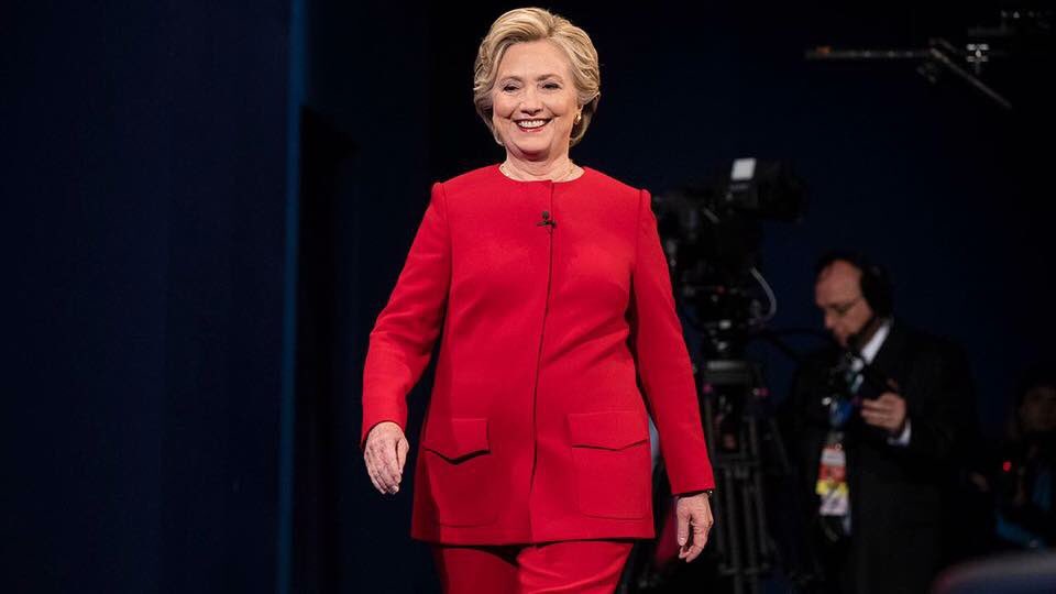 Hillary Clinton dressed up like Suge Knight 