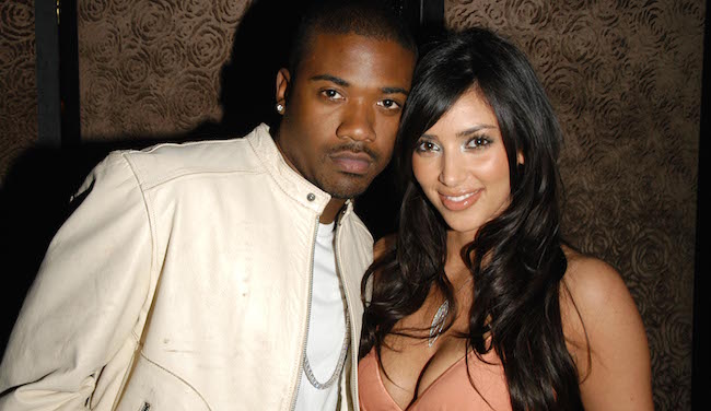 - MARCH 22: Ray J and Kim Kardashian attend Charlotte Ronson Fall/Winter 2006 Collection at Library Bar on March 22, 2006. (Photo by Stefanie Keenan/Patrick McMullan via Getty Images)