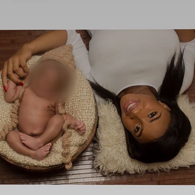 Tonto Dikeh Posts Blurred Photo Of Her Baby But Comes Under Criticism So She Disables Instagram Post