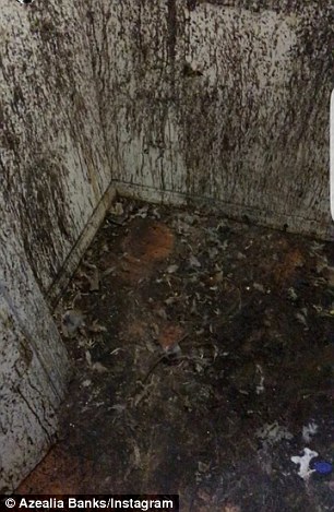 Azealia Banks Blood-Stained Closet Used For Witchcraft