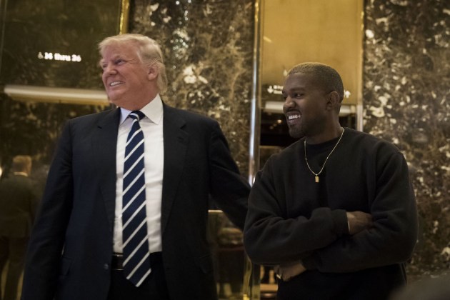 Donald Trump With Kanye West 