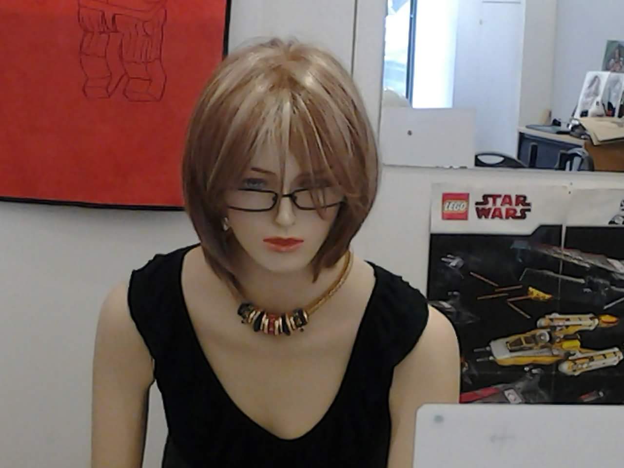 Six-Foot-Tall Sex Doll That Scared Away Thieves From Robbing An Art Shop