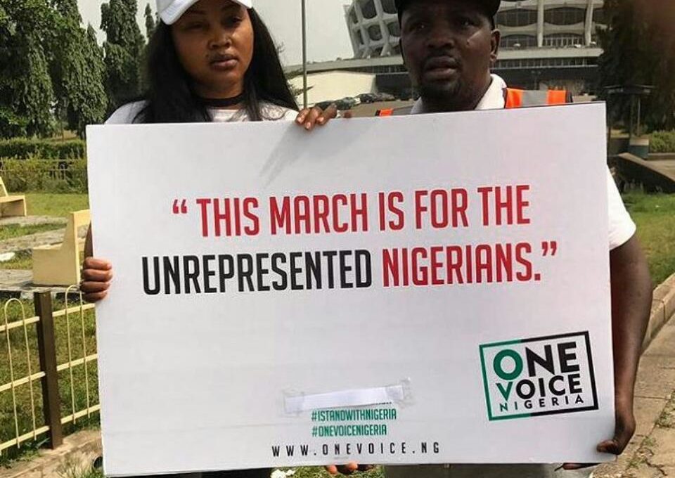 Nollywood Actress Mercy Aigbe Spotted At National Art Theatre With Other Protesters
