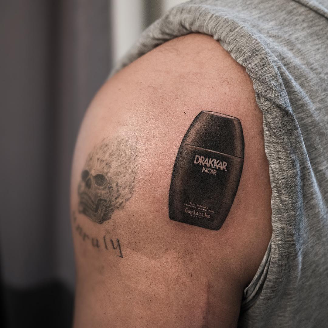 Drake Drakkar Noir Tattoo 