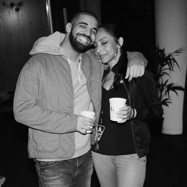 Drake And Sade Adu Have Got Tongues Seriously Wagging With This Intimate Cuddled Up Photo 