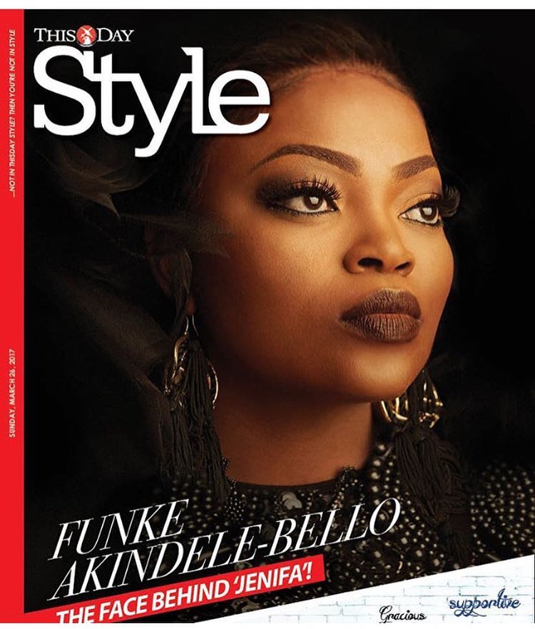 Funke Akindele-Bello Is Absolutely Gorgeous On The Cover Of ThisDay Style