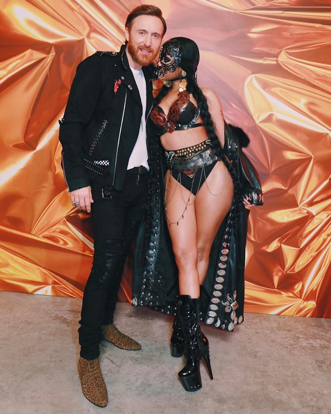 Nicki Minaj Teases Fans With Provocatively Sexy On-Set Photos For David Guetta's 'Light My Body Up'