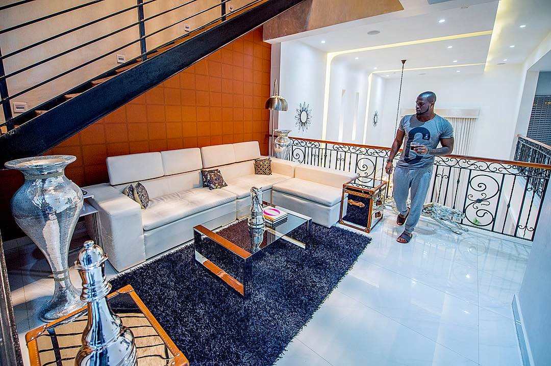 Peter Okoye Shows Off His Home