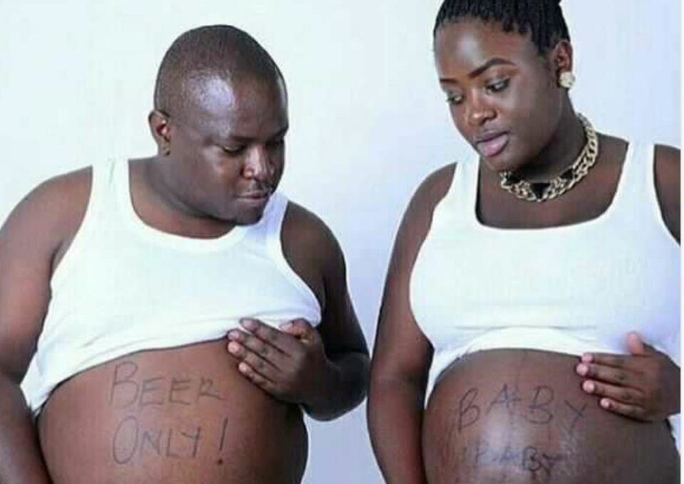 Nigerian Couple Who Are Both Pregnant