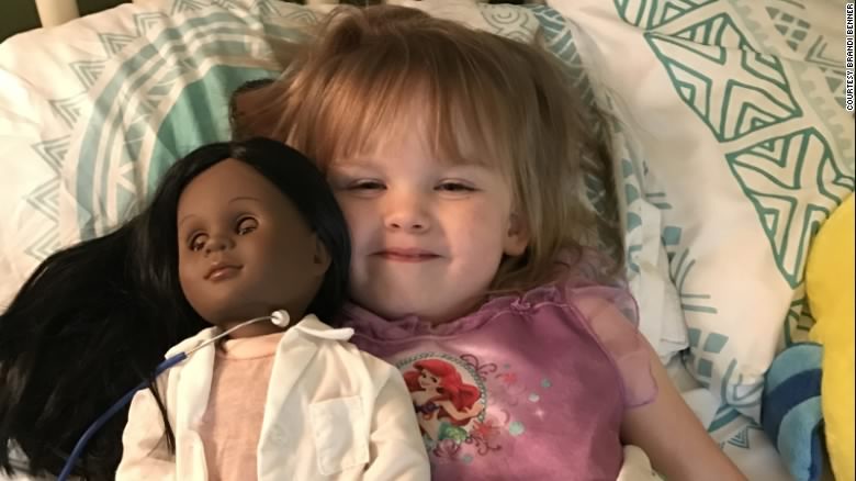 How 2-Year-Old Girl Sophia Benner Defended Her Choice Of A Doll With Different Skin Color