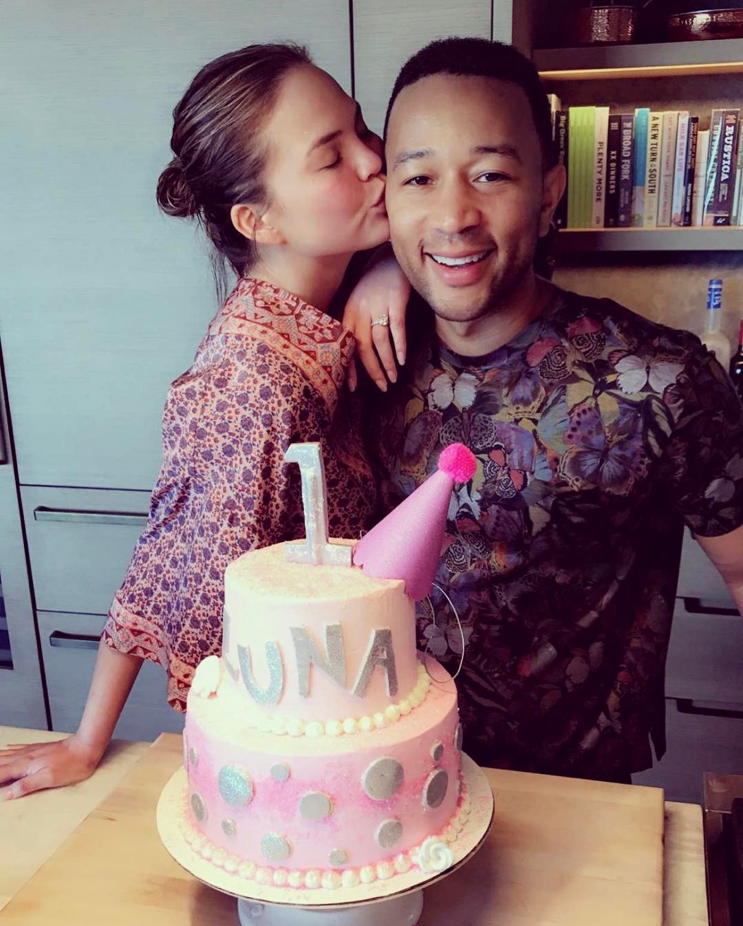 Chrissy Teigen And John Legend's Daughter Luna Enjoyed Her Birthday As She Clocked 1 - 2