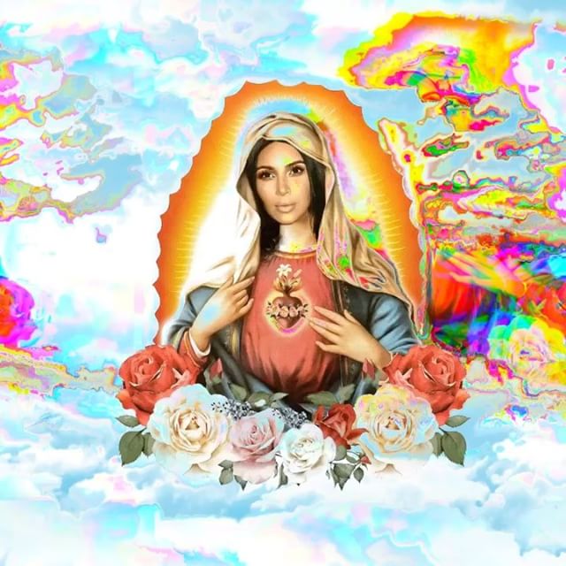 Kim Kardashian Under Fire For Releasing A Kimoji Of Herself As The Virgin Mary 1