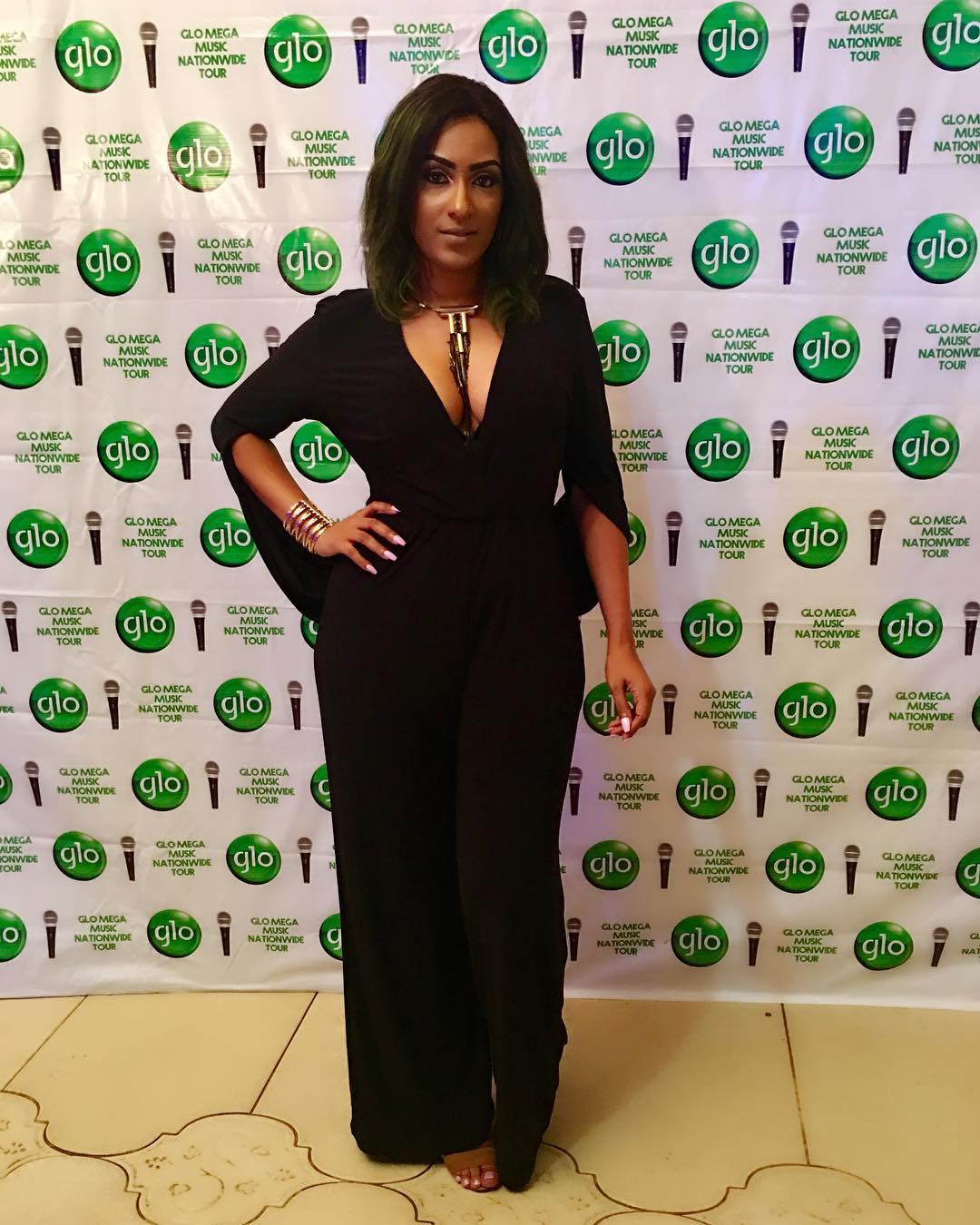 Mercy Johnson And Juliet Ibrahim At Glo Mega Music Tour Owerri 3