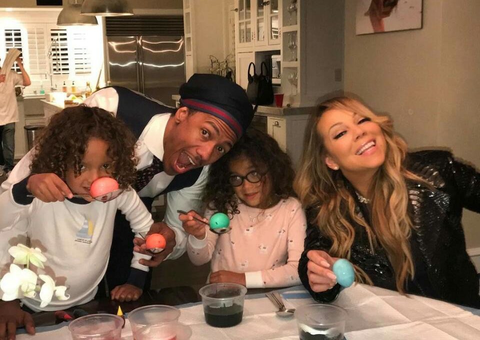 Mariah Carey And Nick Cannon Reunite For Easter Fun With DEM KIDS