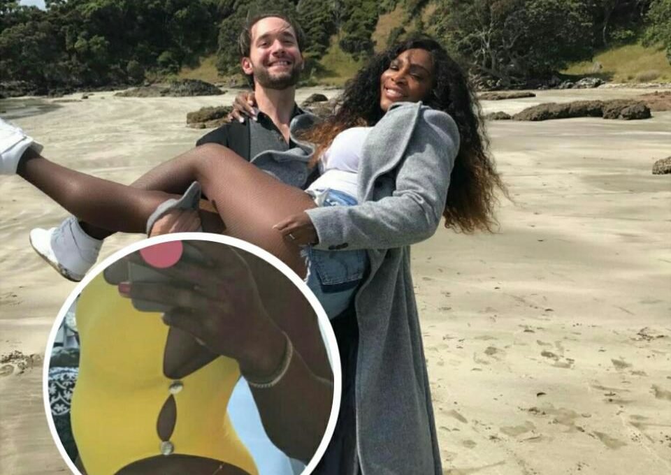 Serena Williams Used Scantily-clad Photo To Reveal She's Pregnant With First Child