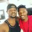 Efe Visits Psquare In Lagos