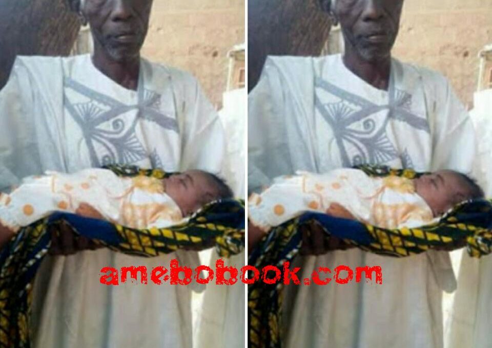 Nigerian Man That Welcomed His First Child At 87