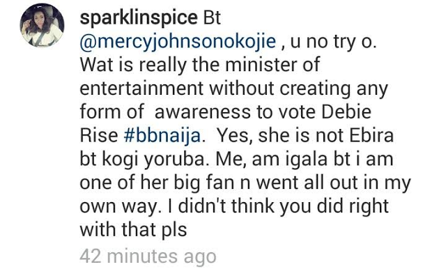 Mercy Johnson Comes For Fan Who Criticized Her For Not Campaigning For Debbie Rise 2