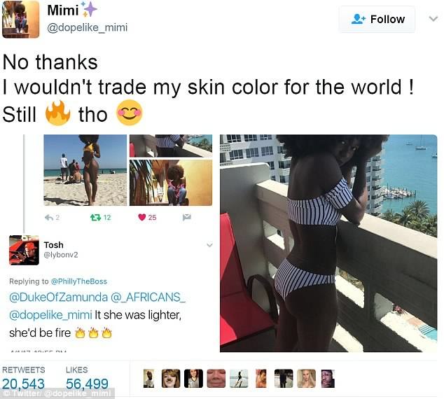 Cameroonian Mimi Mbah The Black Teen Who Came Under Racist Attack From Twitter User