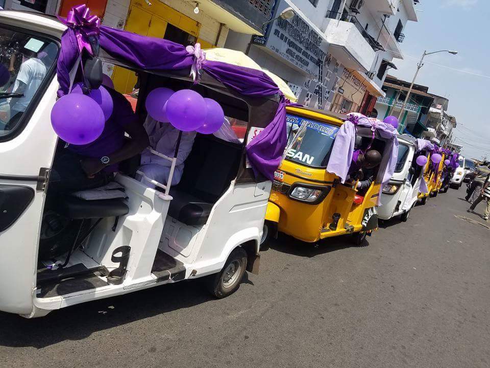 Wedding Day Photos Of A Couple In A Convoy Of Keke Napeps 5