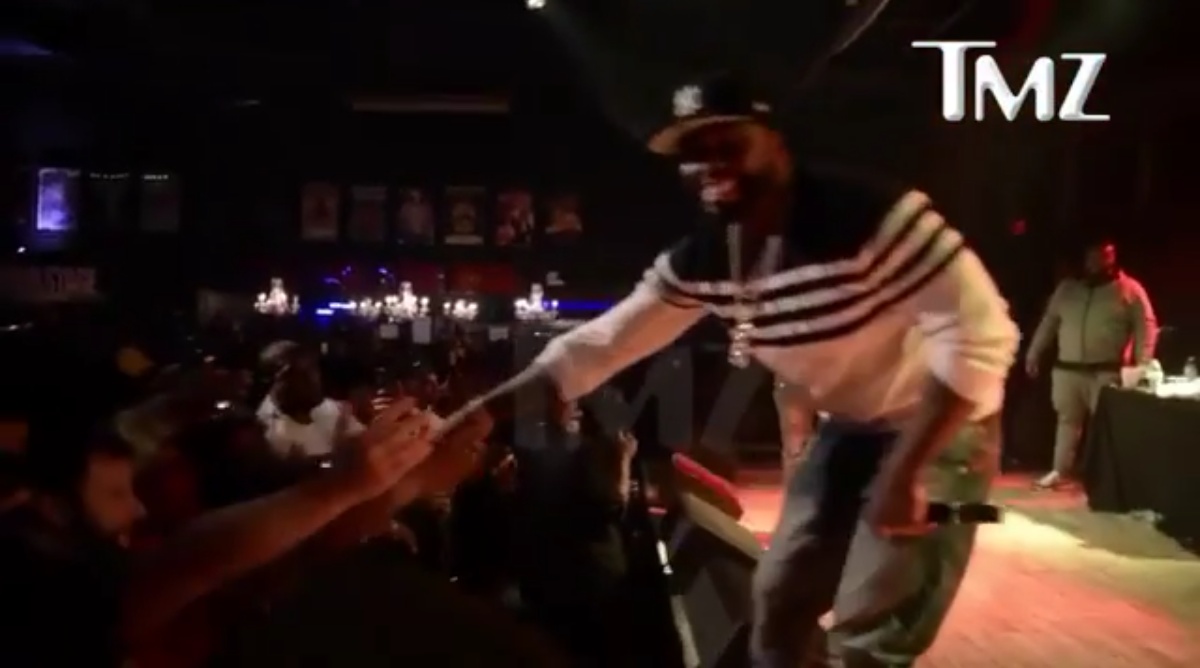 50 Cent Has Been Caught On Video PUNCHING A Female Fan In The Chest During Gig In Baltimore 1