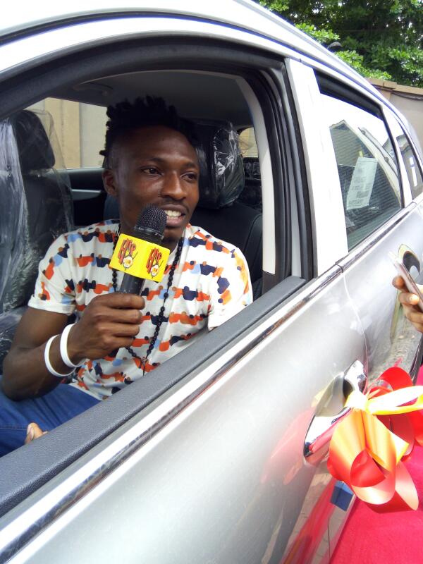 Big Brother Naija 2017 Winner Efe Has Received His SUV