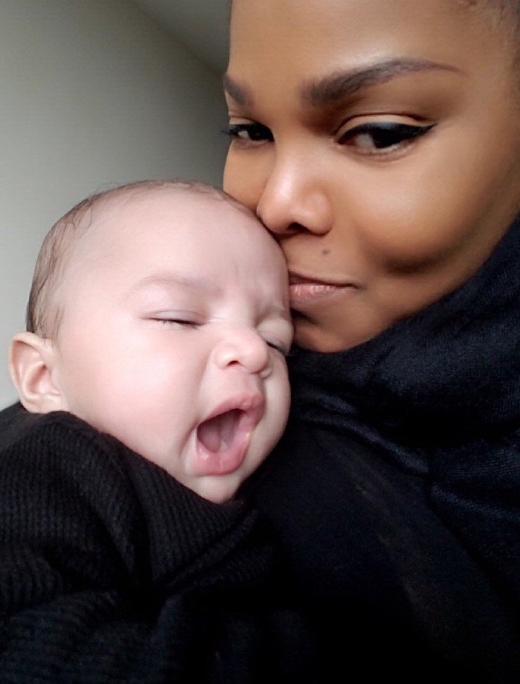 Janet Jackson Shares First Photo Of Her Son Eissa 1