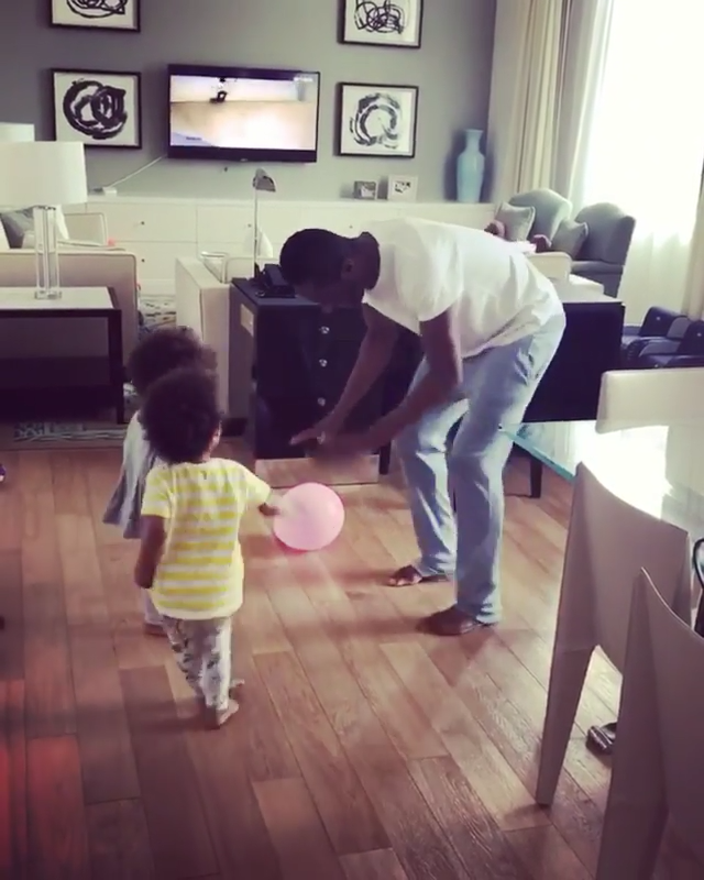 Mikel Obi And His Twin Daughters Dance 2