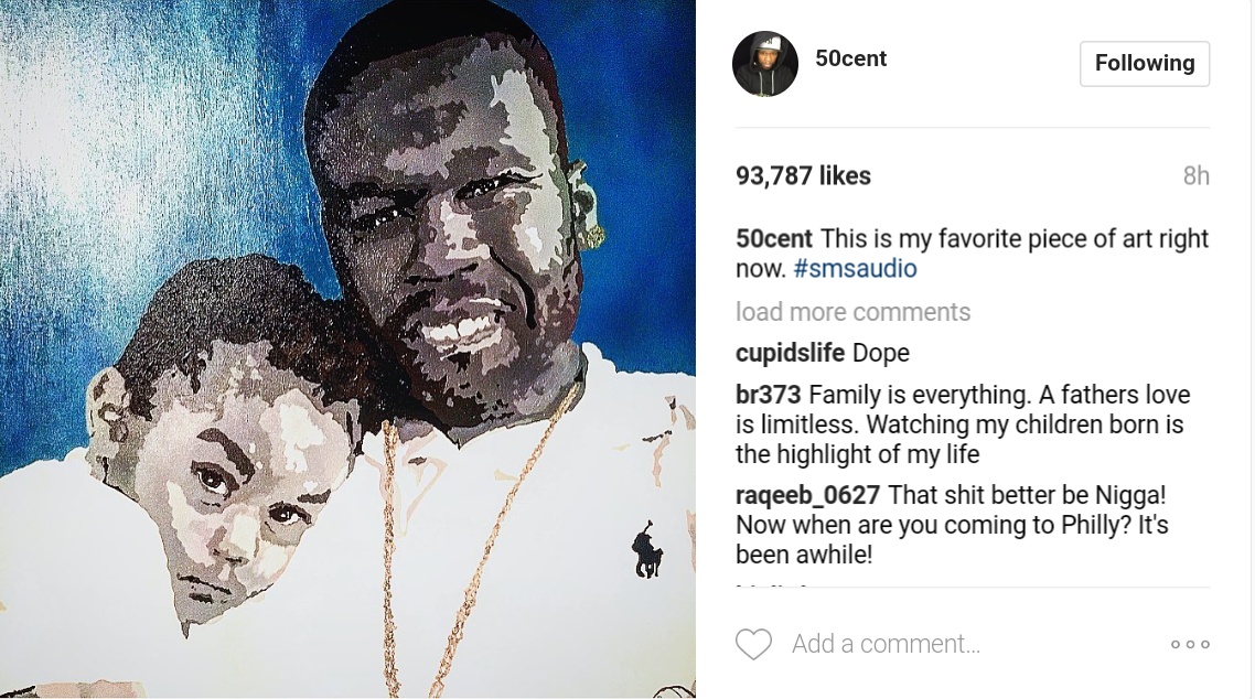 50 Cent Has Revealed His Favorite Piece Of Art Right Now 1