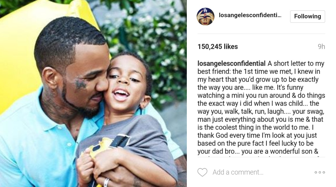 The Game Pens Epic Letter To Son King Justice Taylor As He Celebrates 10th Birthday 1
