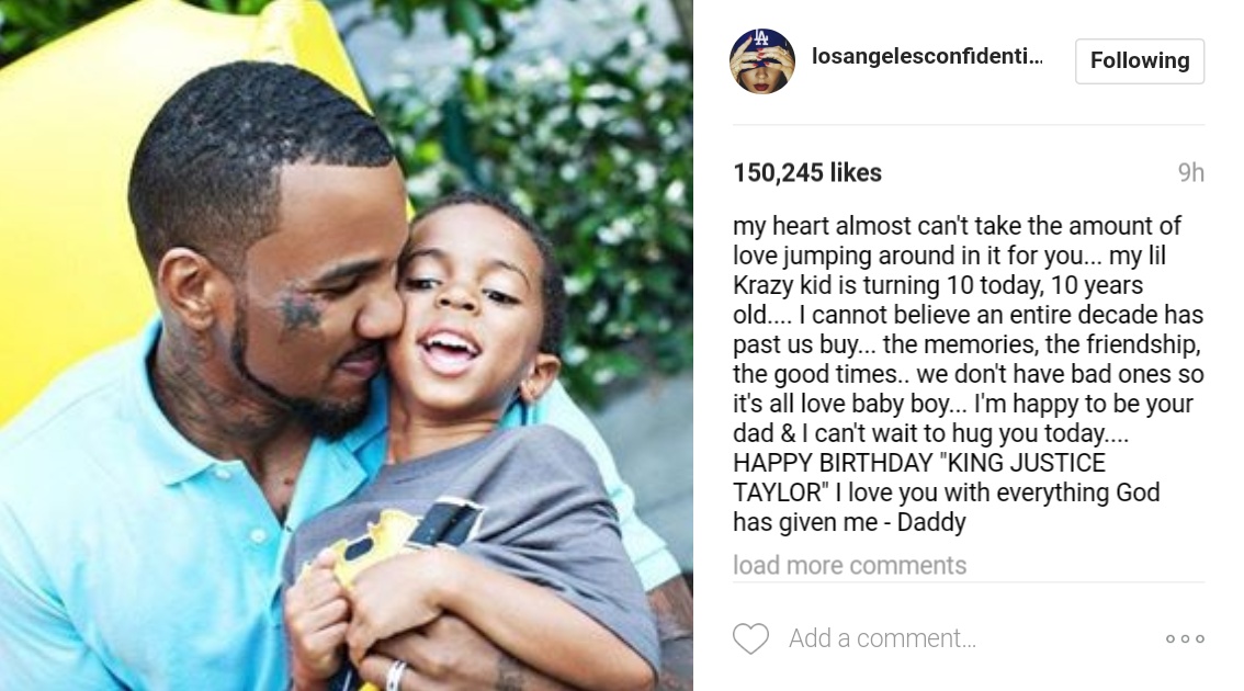 The Game Pens Epic Letter To Son King Justice Taylor As He Celebrates 10th Birthday 2