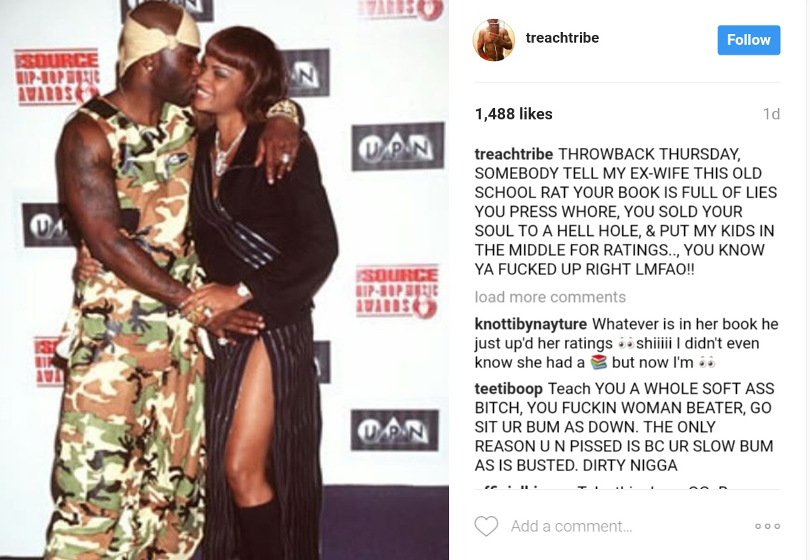 Rapper Treach Has Dragged His Ex-Wife Pepa Of Salt N Pepa On Instagram 3