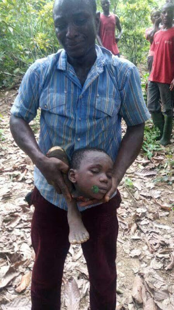 Ghanaian Father Beheads 6-year-old Son And Chopped Off His Legs For Money Ritual 2