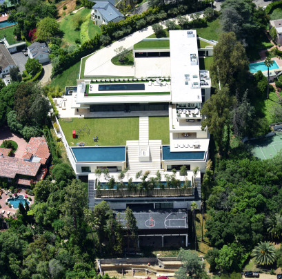 $120M Sprawling Bel Air Mansion Beyonce And Jay Z put In Bid For 7