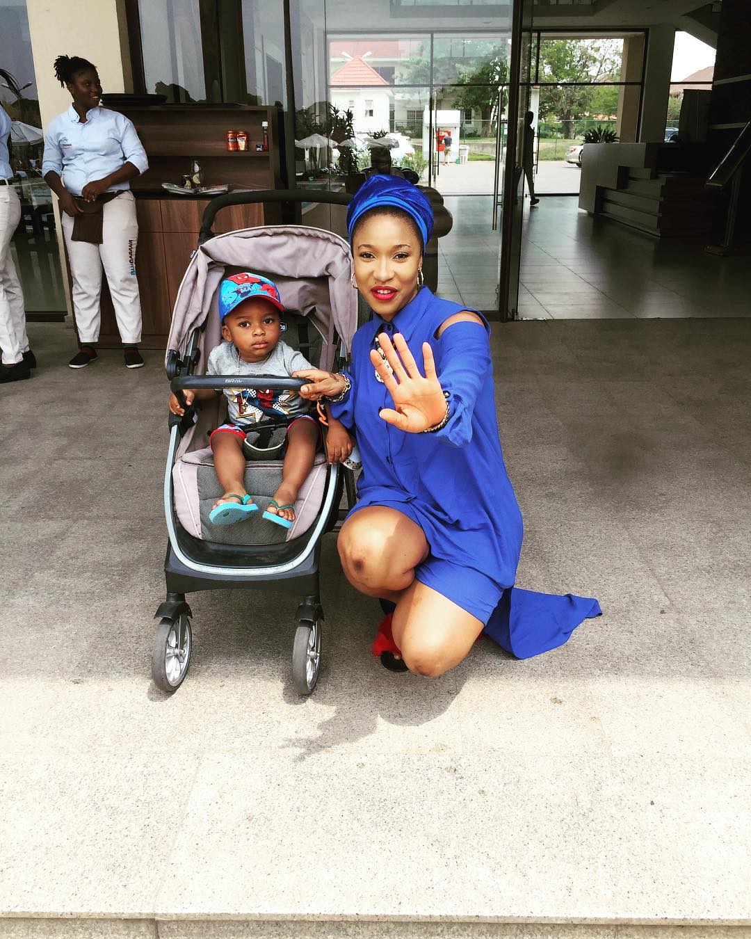 Tonto Dikeh And Son King Andre 2