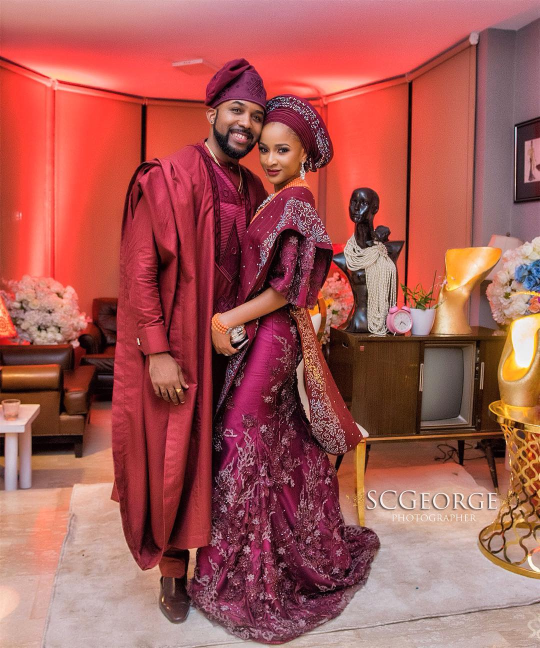 Even More Photos From Banky W And Adesua Etomi Wedding Introduction 6