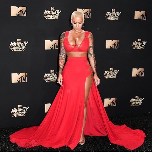 Amber Rose At 2017 MTV Movie & TV Awards 2