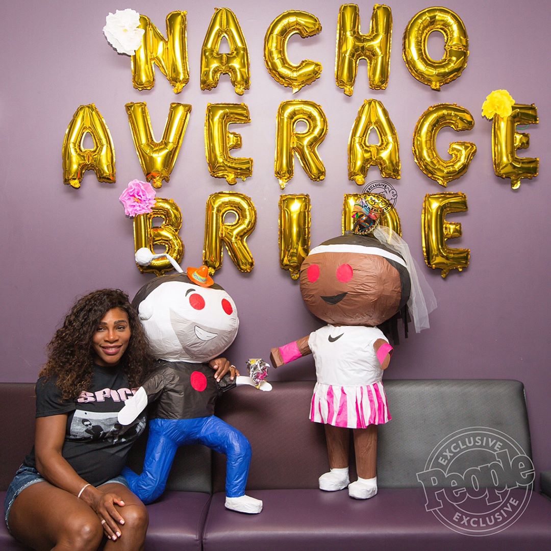 Nacho Average Bride Serena Williams 2-Day Bridal Shower 1