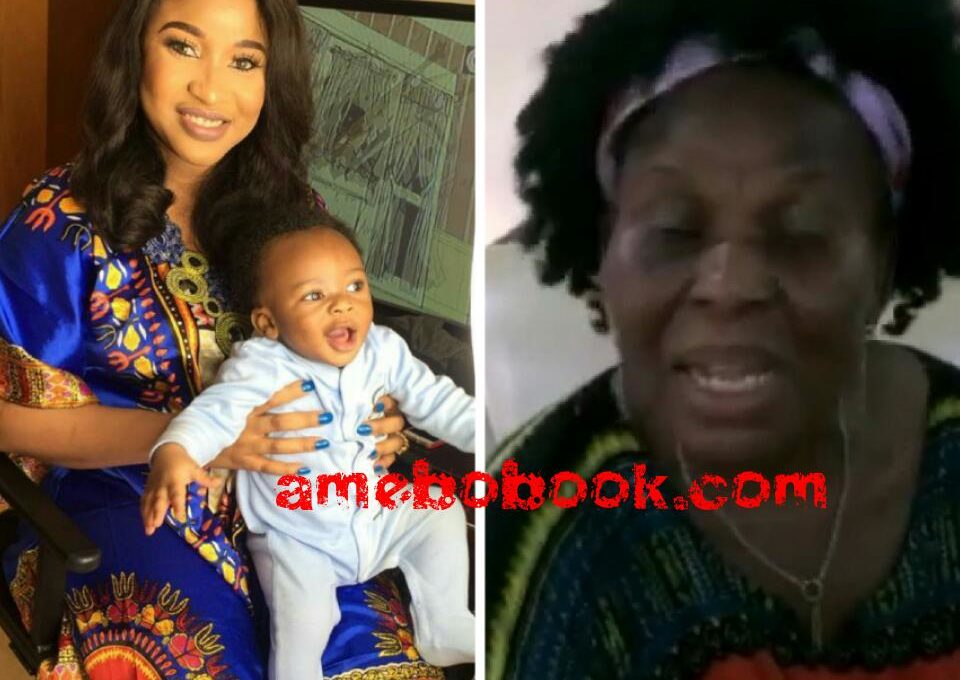 Tonto Dikeh Confronts Her Son’s Nanny After She Claimed The Nollywood Actress Abandoned Her In The Hospital