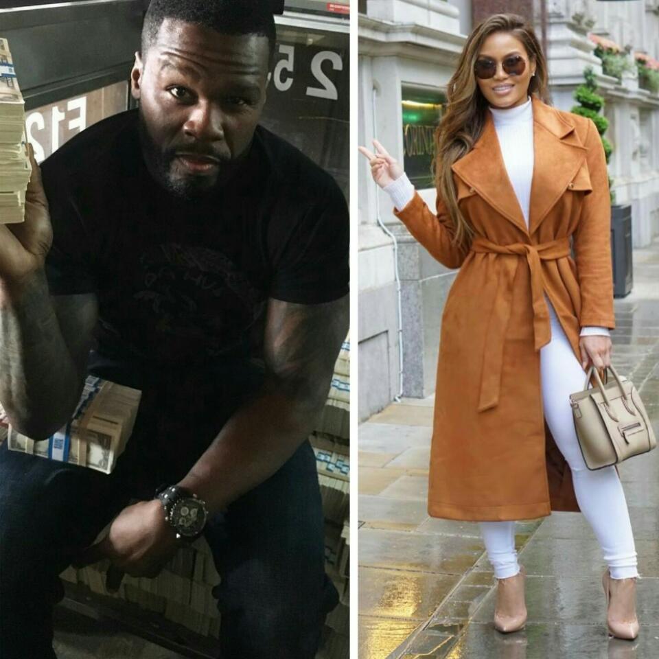 50 Cent Can't Get His Eyes Off Ex-Bae Daphne Joy's Bikini Photos