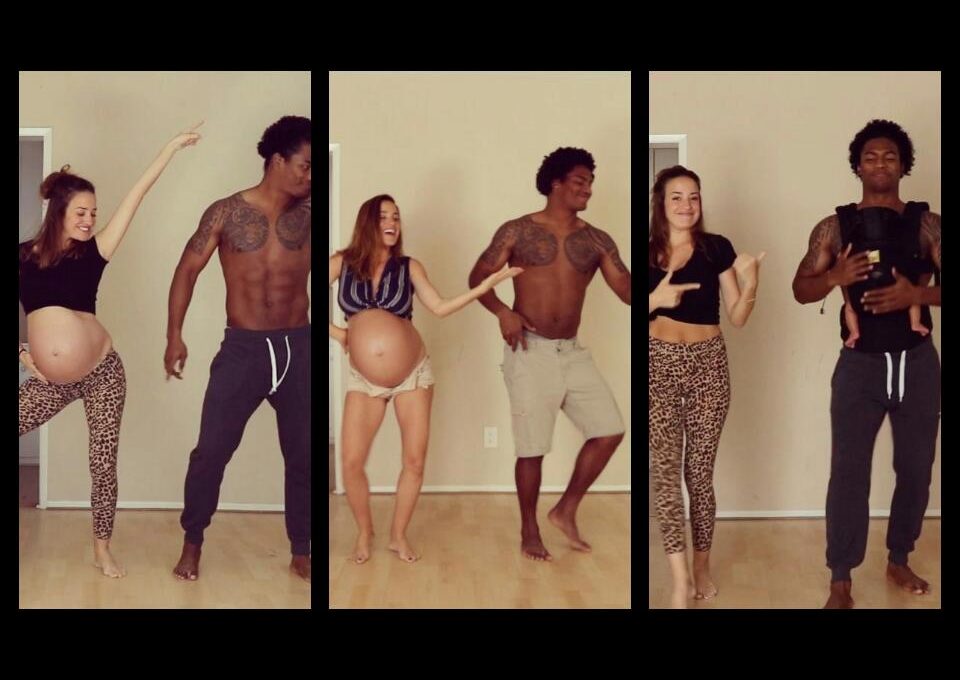 Mum Did A Beautiful Maternity Dance And Then She Recreated The Video With Baby After She Gave Birth