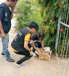 Newborn Baby Found Dumped In Carton Outside A House In Thailand 4