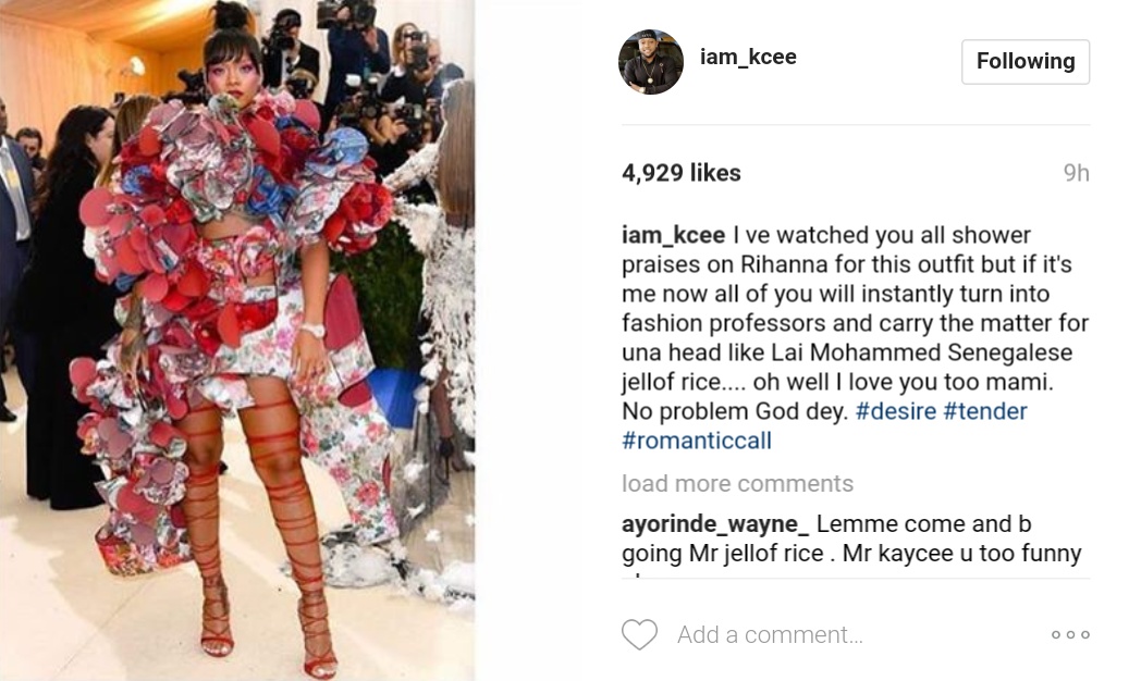 Kcee Has Called Out Those Who Criticize His Fashion 1