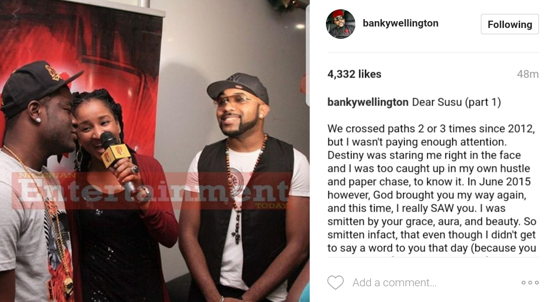 Banky W And Adesua Etomi Are Engaged 1