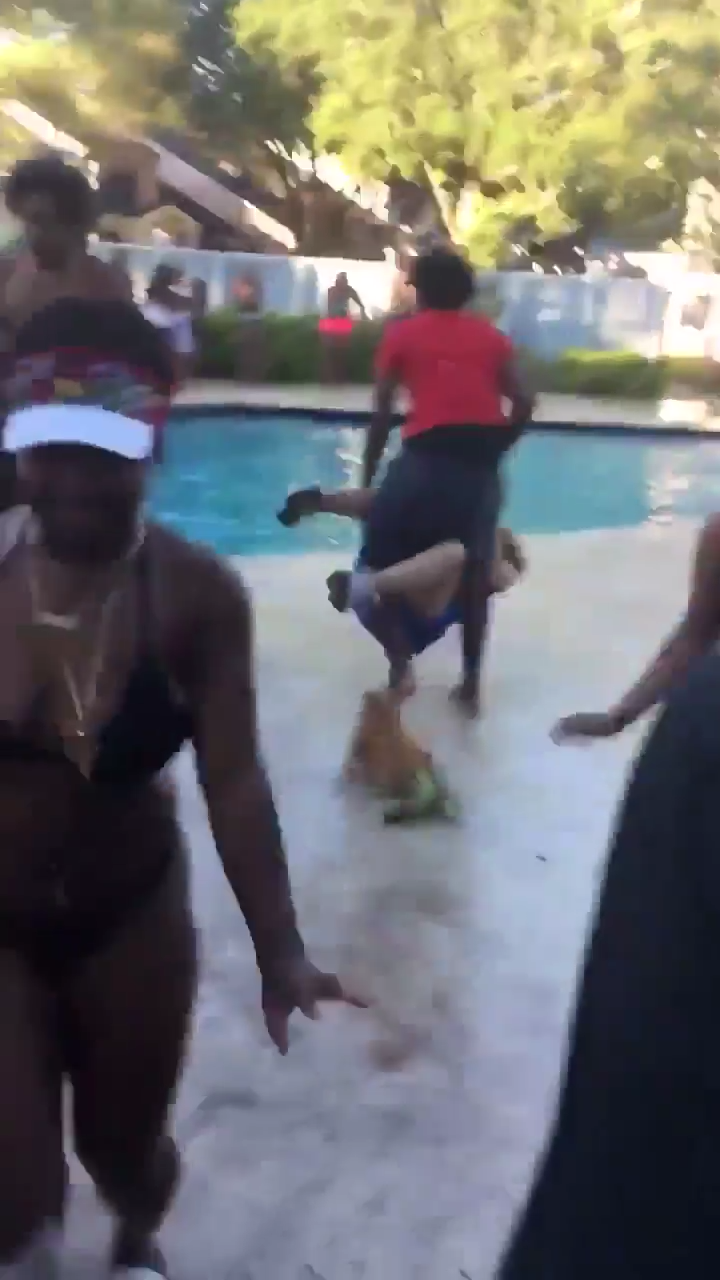 South Florida Elderly Woman Was Slammed To The Ground And Dragged Into Pool By Neighbour While Trying To Break Up High School Pool Party 5