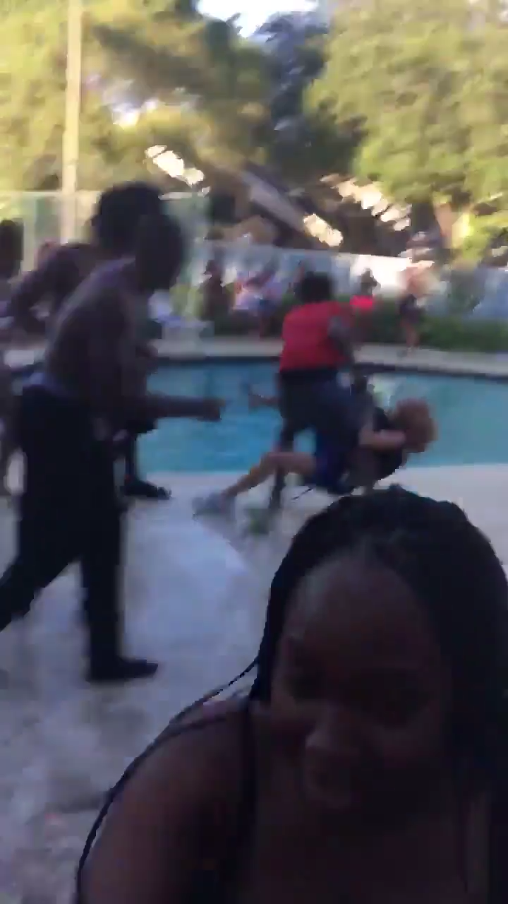 South Florida Elderly Woman Was Slammed To The Ground And Dragged Into Pool By Neighbour While Trying To Break Up High School Pool Party 6