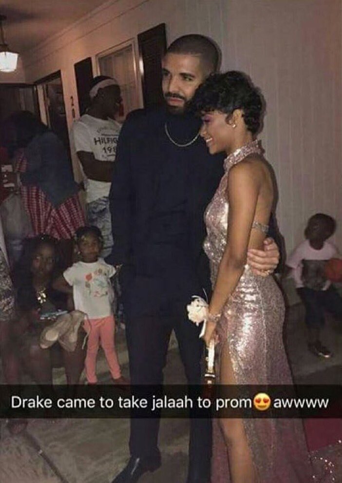 Drake Escorted His Cousin Jalaah Moore To Prom And Crashes The School Dance 2