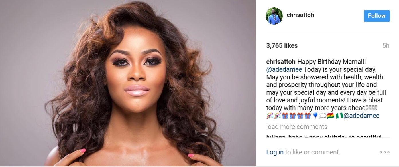 Chris Attoh Pens Wife Damilola Adegbite Unromantic Message As She Celebrates Her Birthday 2