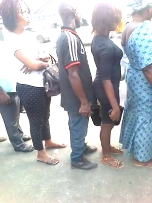 Man Who Got An Erection While Standing Behind A Lady While On BRT Queue 3