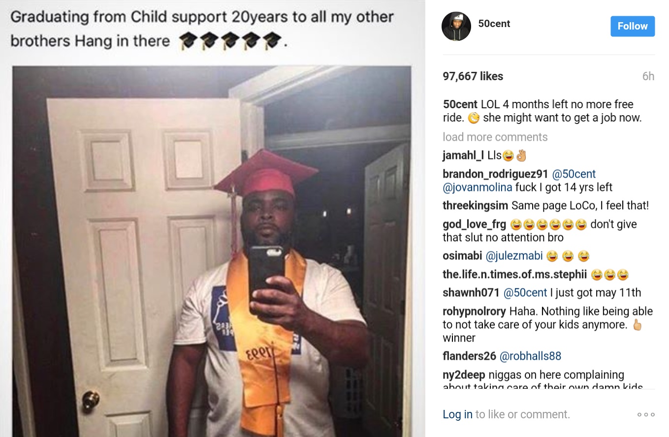 50 Cent Throws Shade At Babymama Shaniqua Tompkins While Revealing How Much He's Paid In Child Support 1